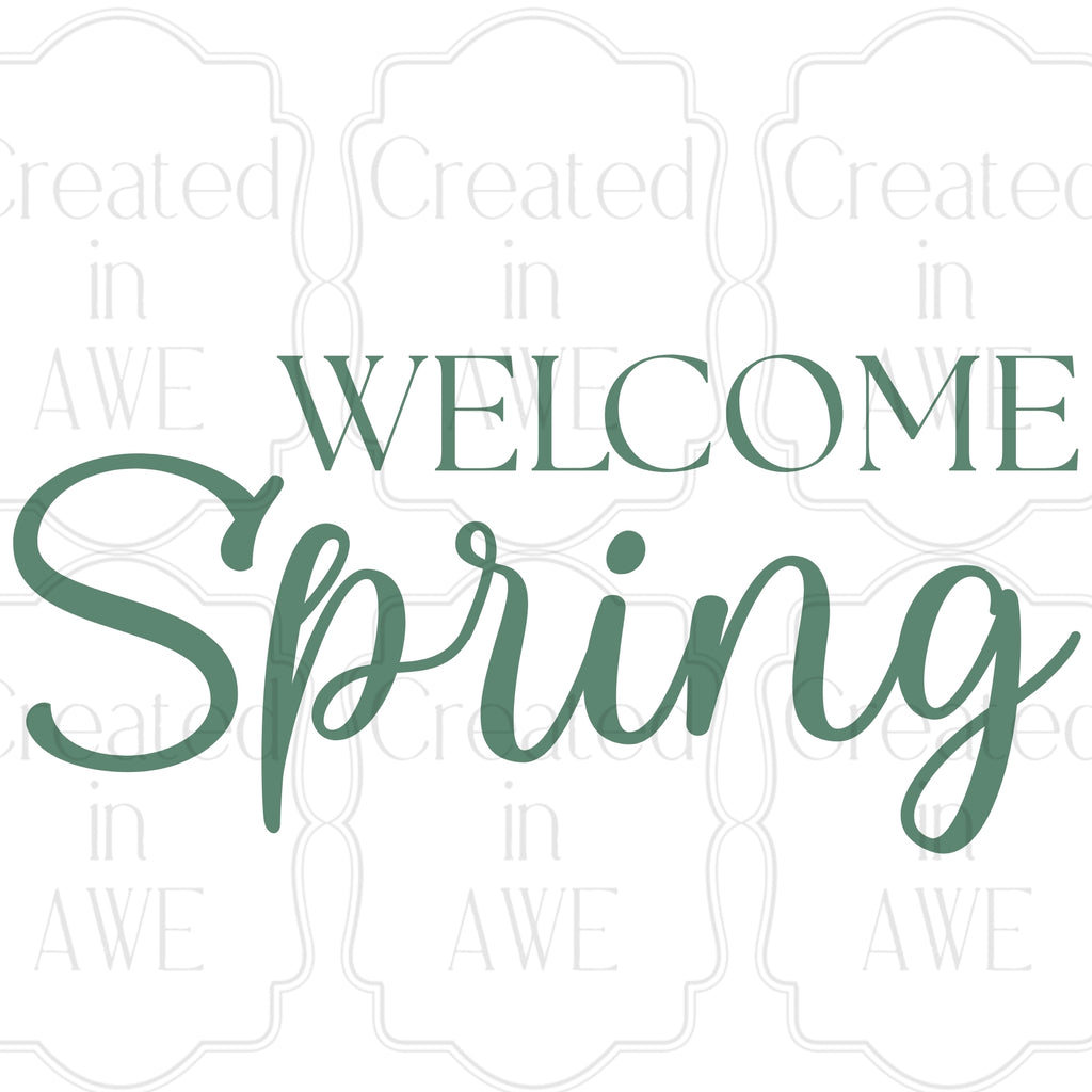 Welcome Spring