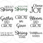 Spring Words Variety set