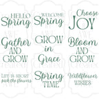 Spring Words Variety set
