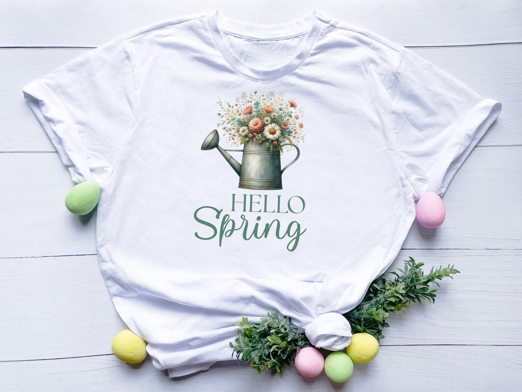 Spring Floral Watering Cans