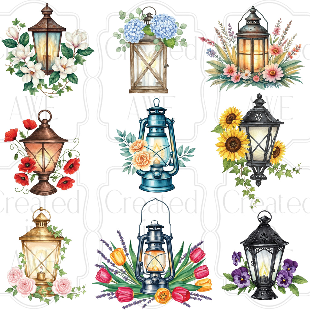 Spring Lanterns Variety and singles