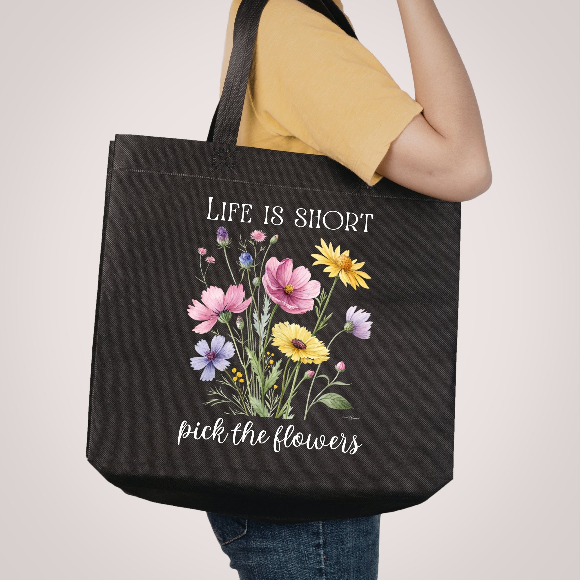 Life is short, pick the flowers