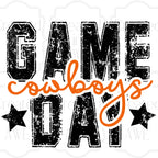 Custom Game Day with Mascot
