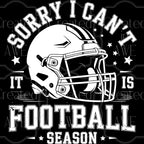 Sorry I can’t - Football Season