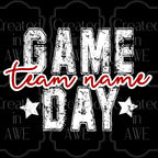 Custom Game Day with Mascot