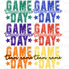 Custom Game Day with Mascot
