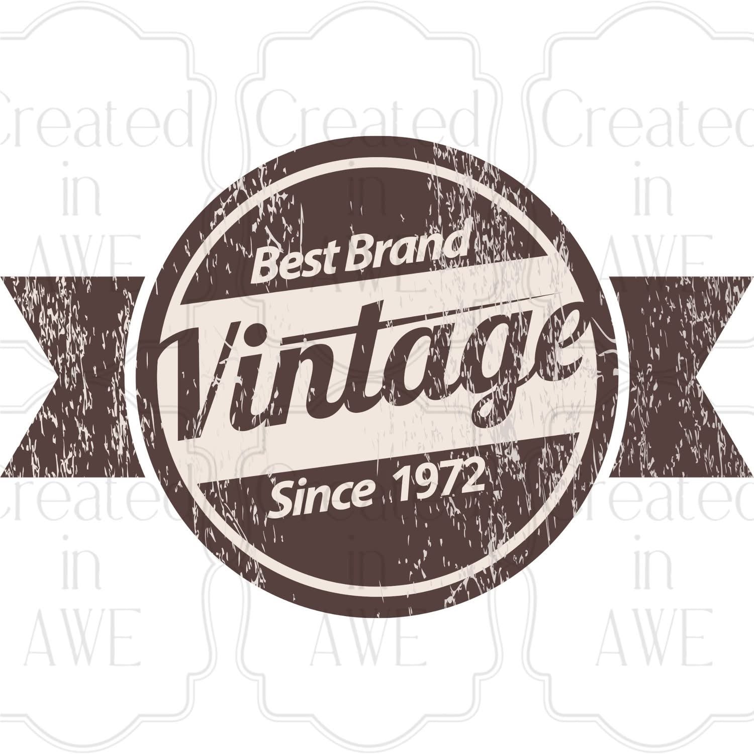 Best Brand Vintage (custom year)