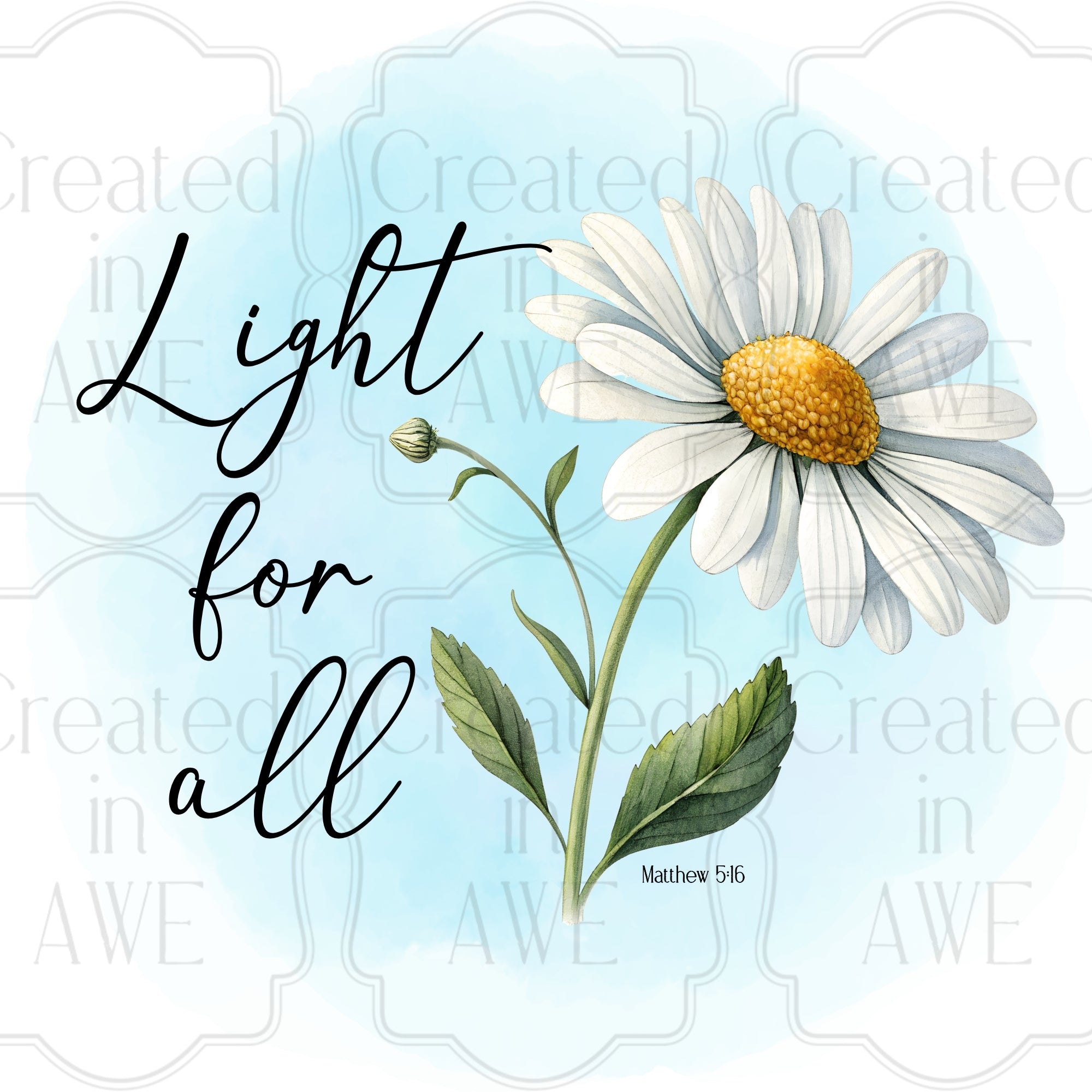 Matthew 5:16 Daisy