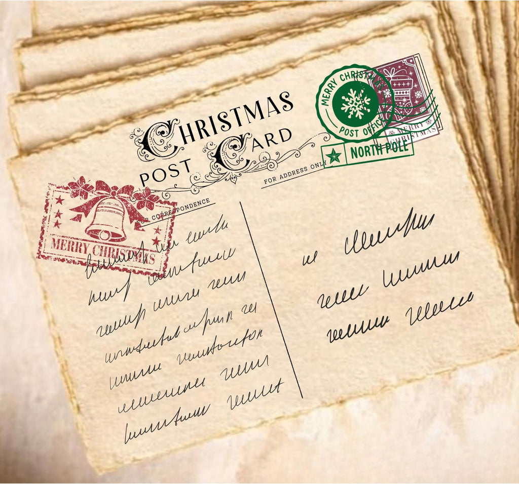 Vintage Christmas Stamps and Postmarks