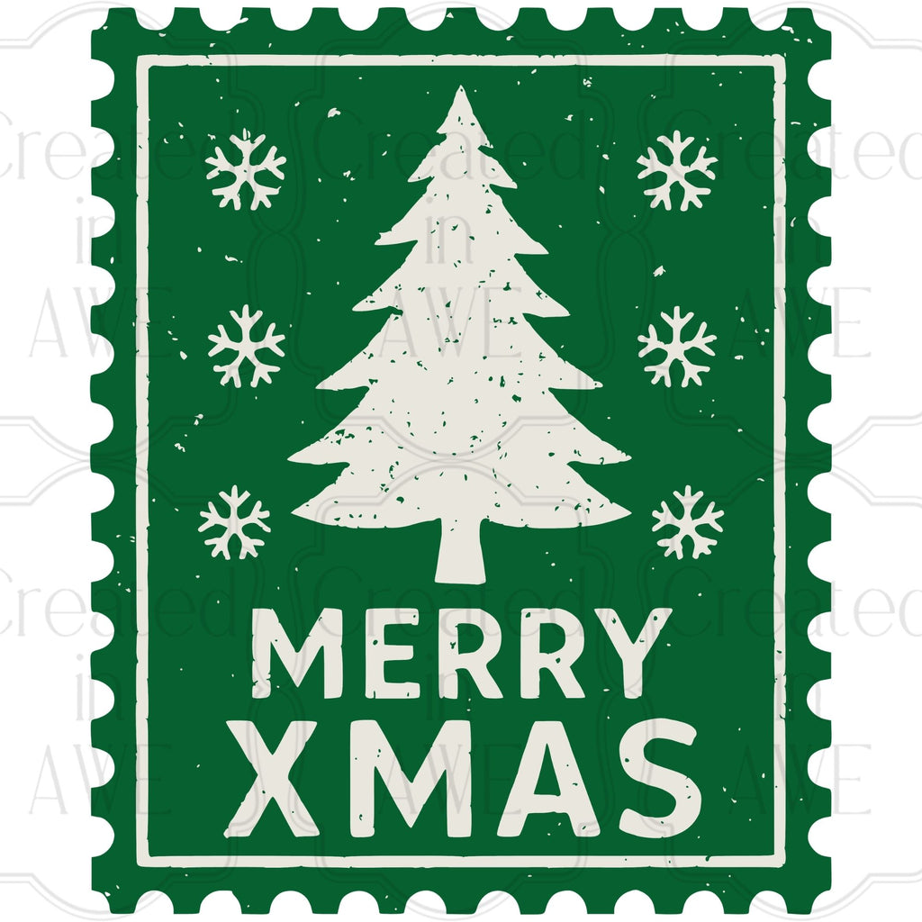 Vintage Christmas Stamps and Postmarks