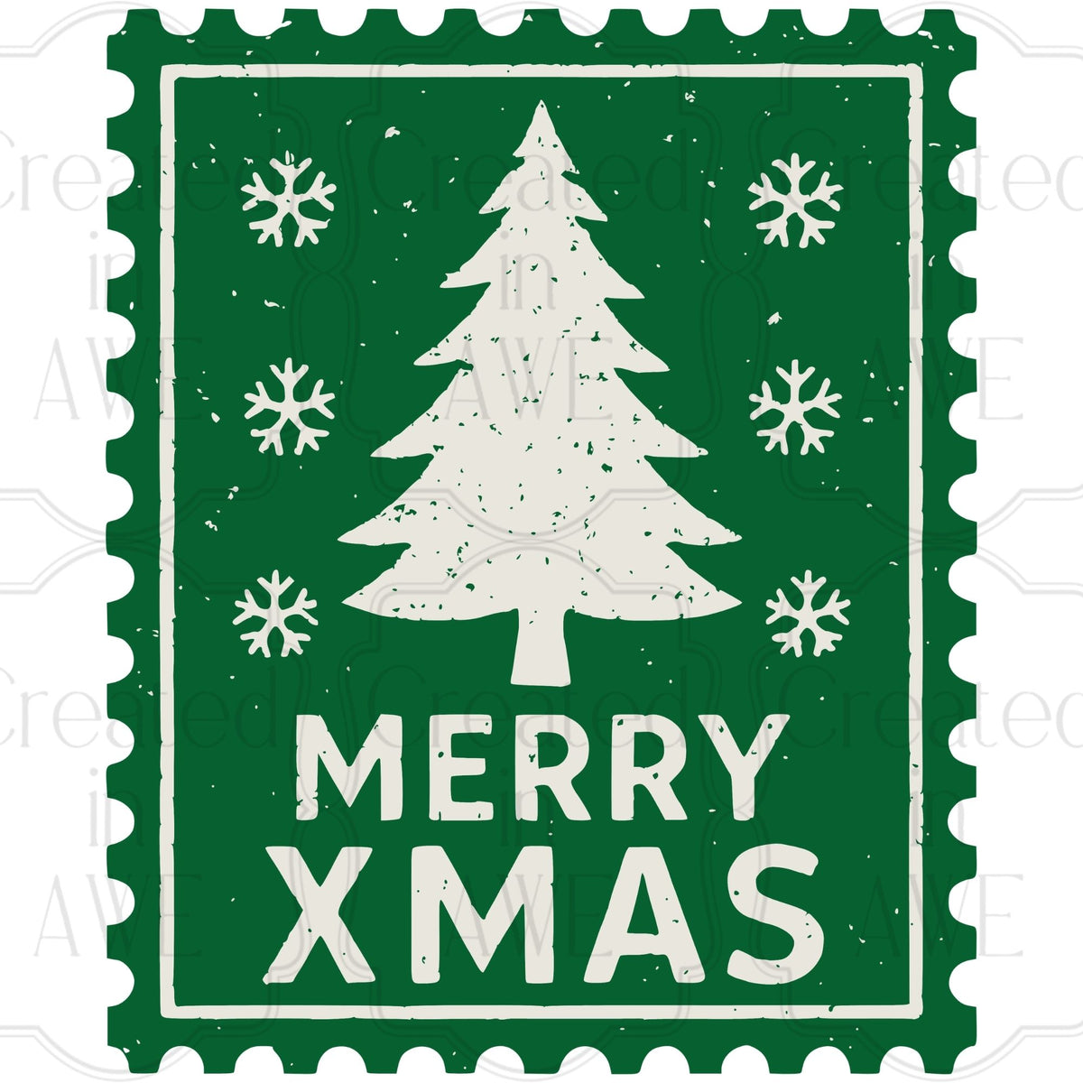 Vintage Christmas Stamps and Postmarks
