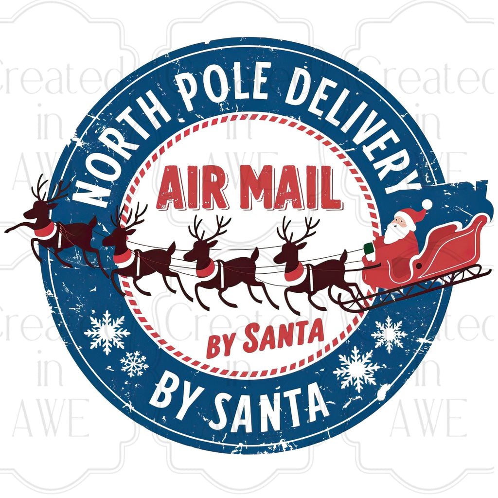 Vintage Christmas Stamps and Postmarks