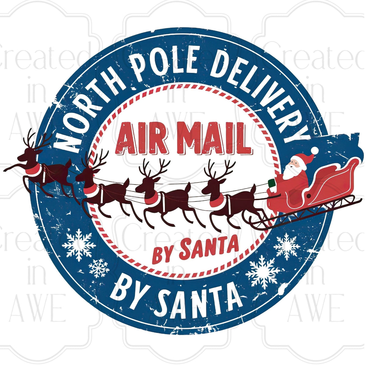 Vintage Christmas Stamps and Postmarks