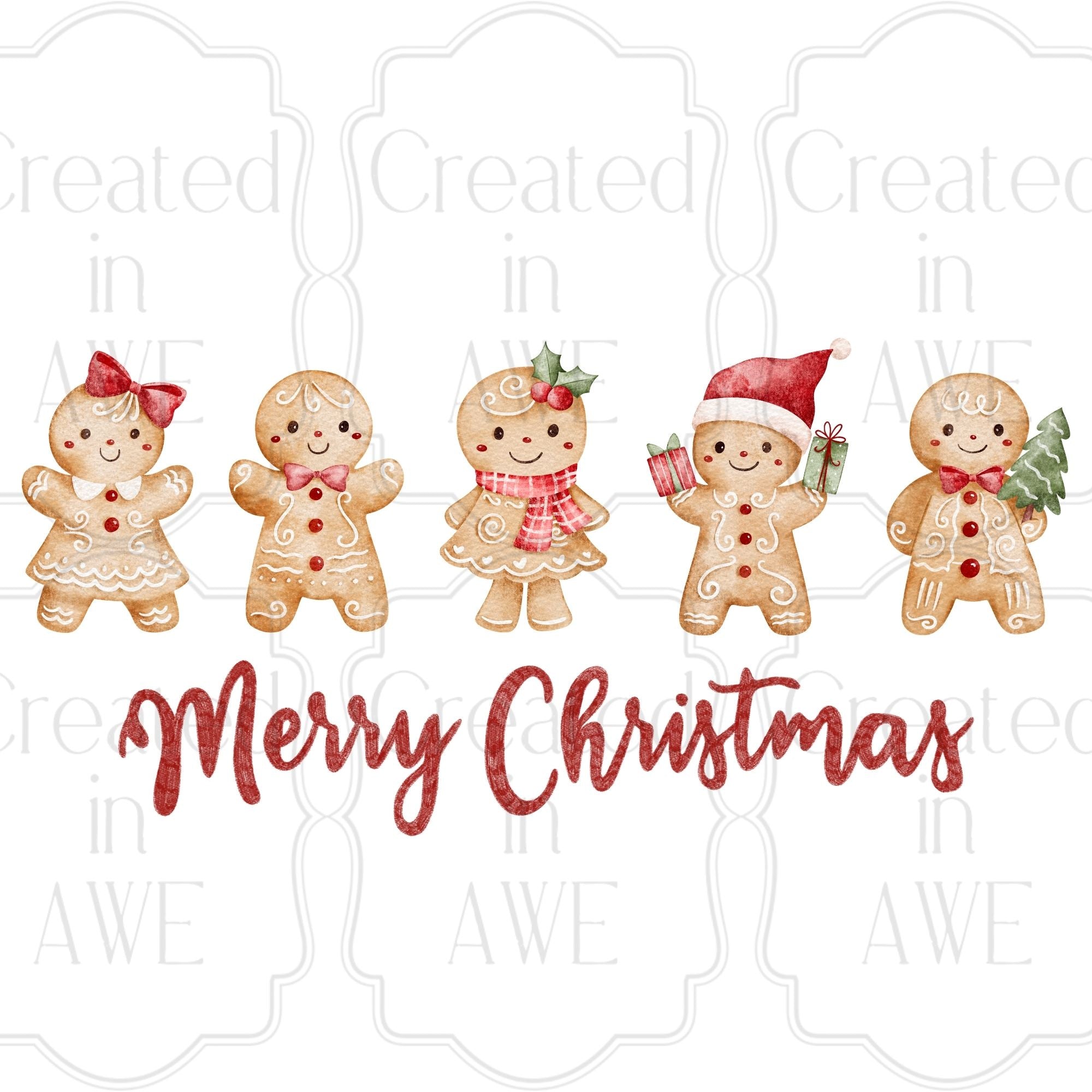 Cottage Core Gingerbread People