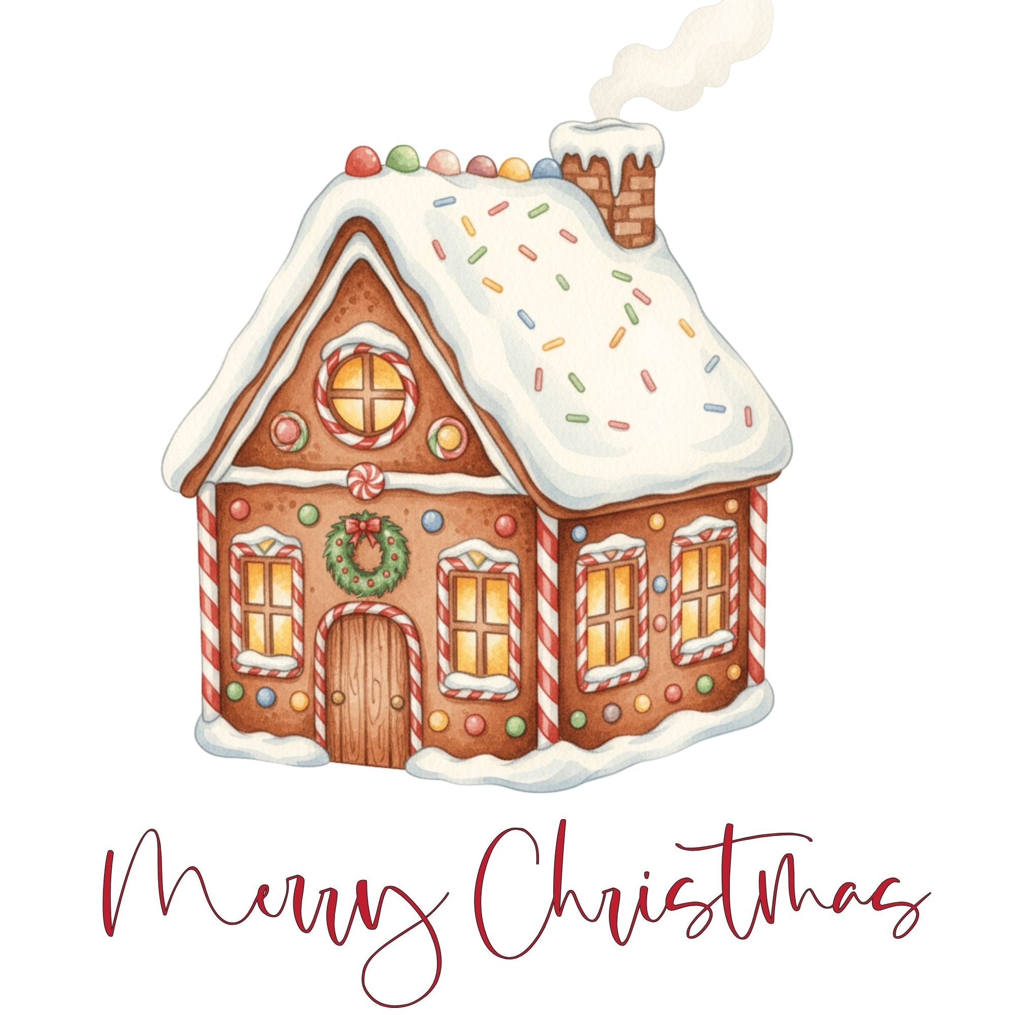 Cottage Core Gingerbread House