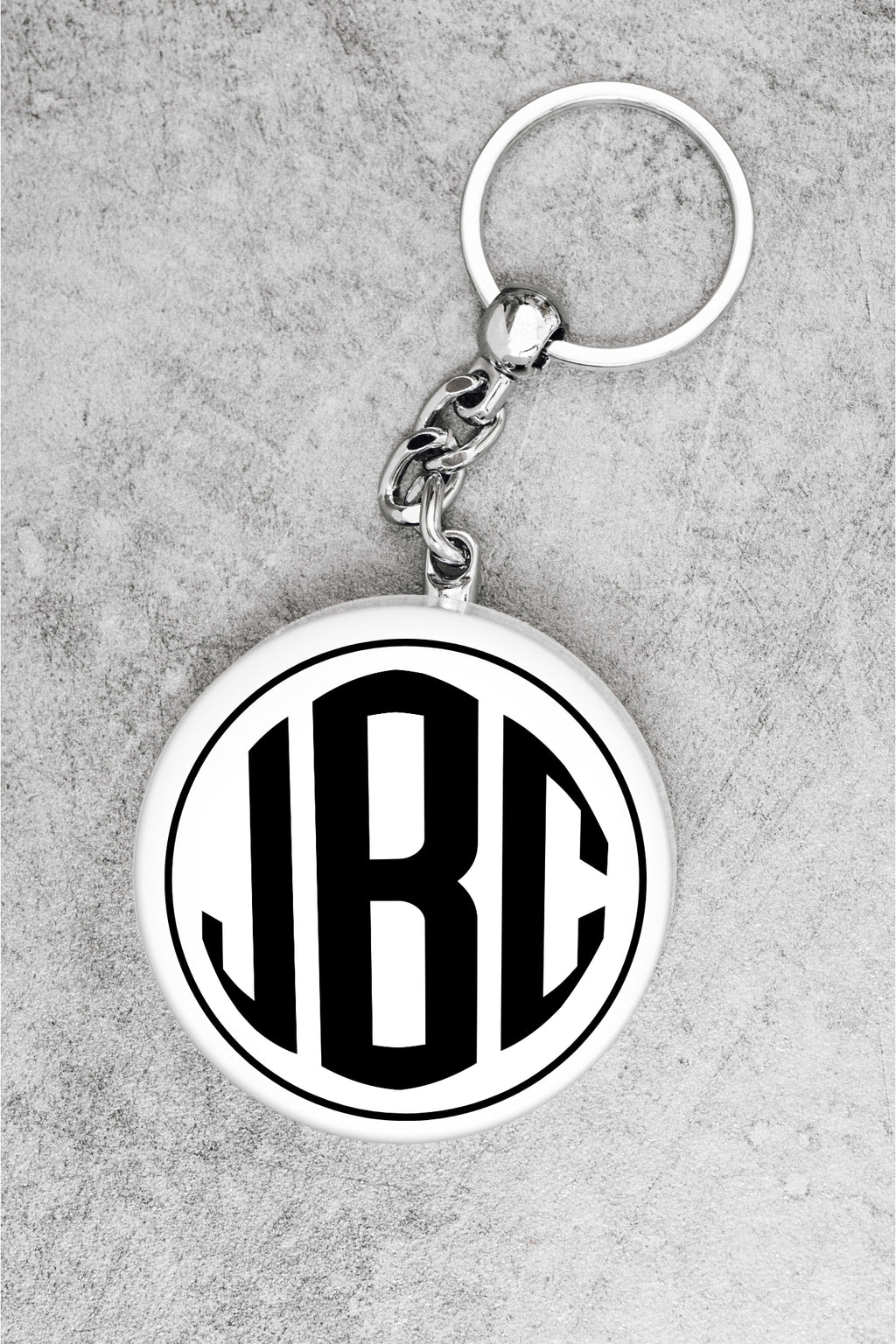 Round 3-Initials Monogram