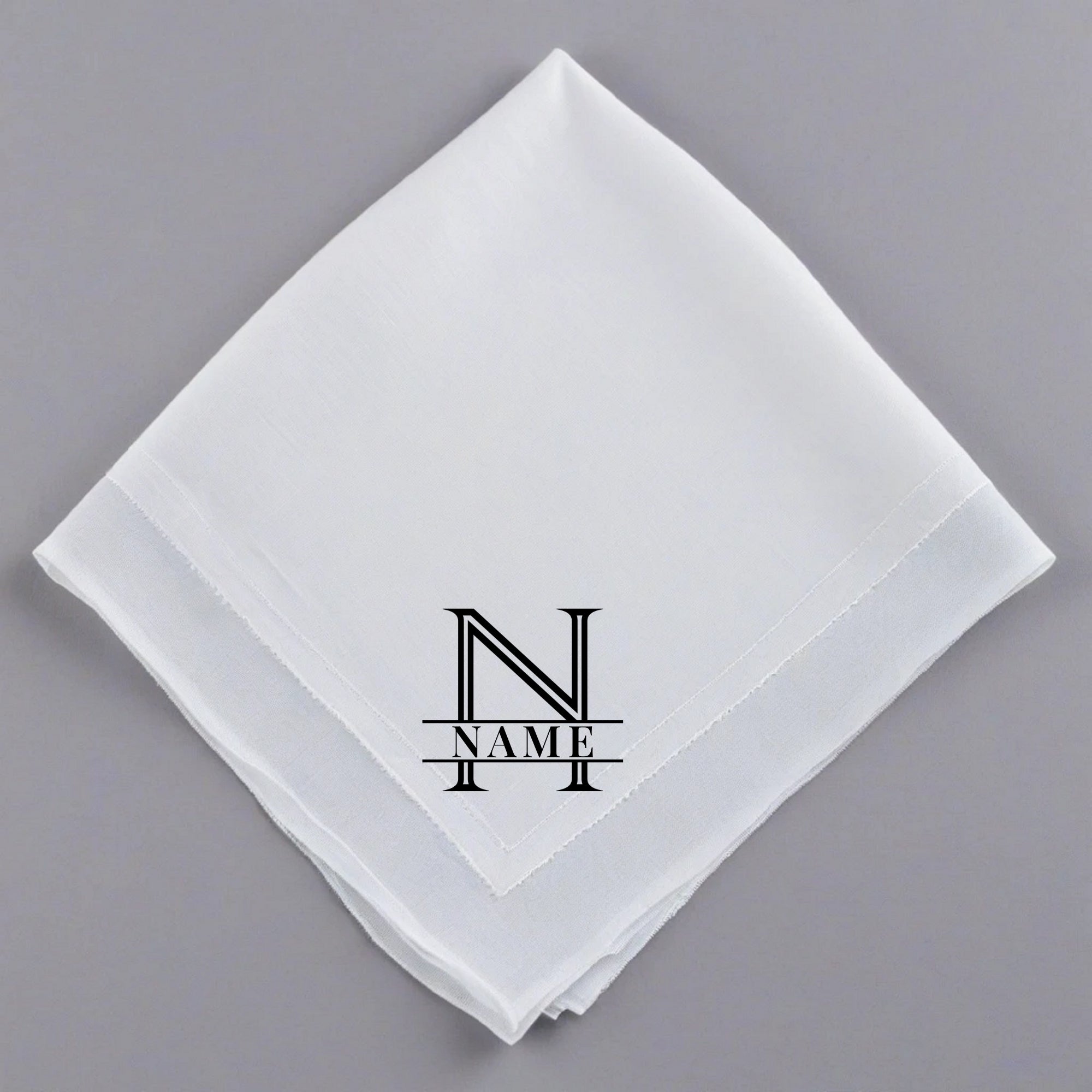 Split Bold Line Monogram