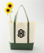 Round 3-Initials Monogram