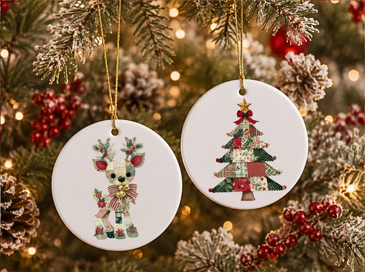 Patchwork Christmas Reindeer