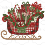 Patchwork Christmas Sleigh