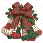 Patchwork Christmas Bells