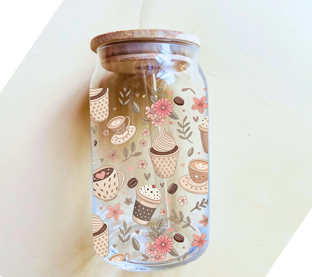 Coffee Time UV Sticker wrap