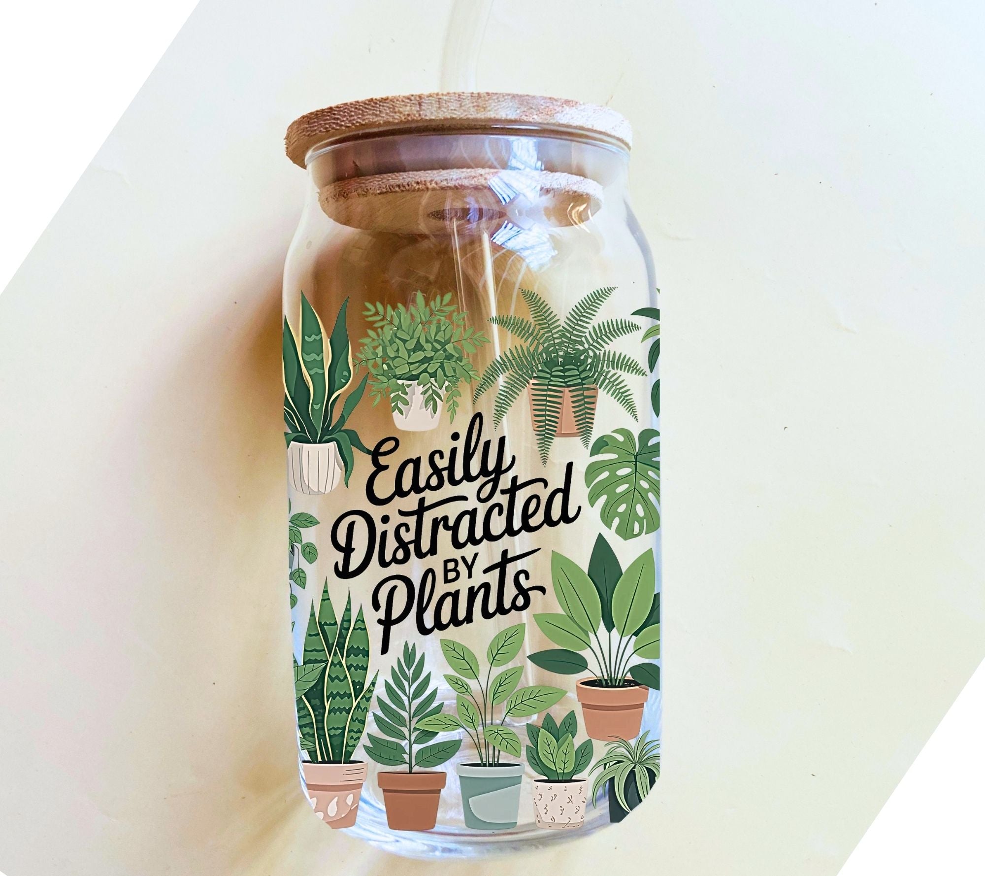 Distracted by Plants Pattern