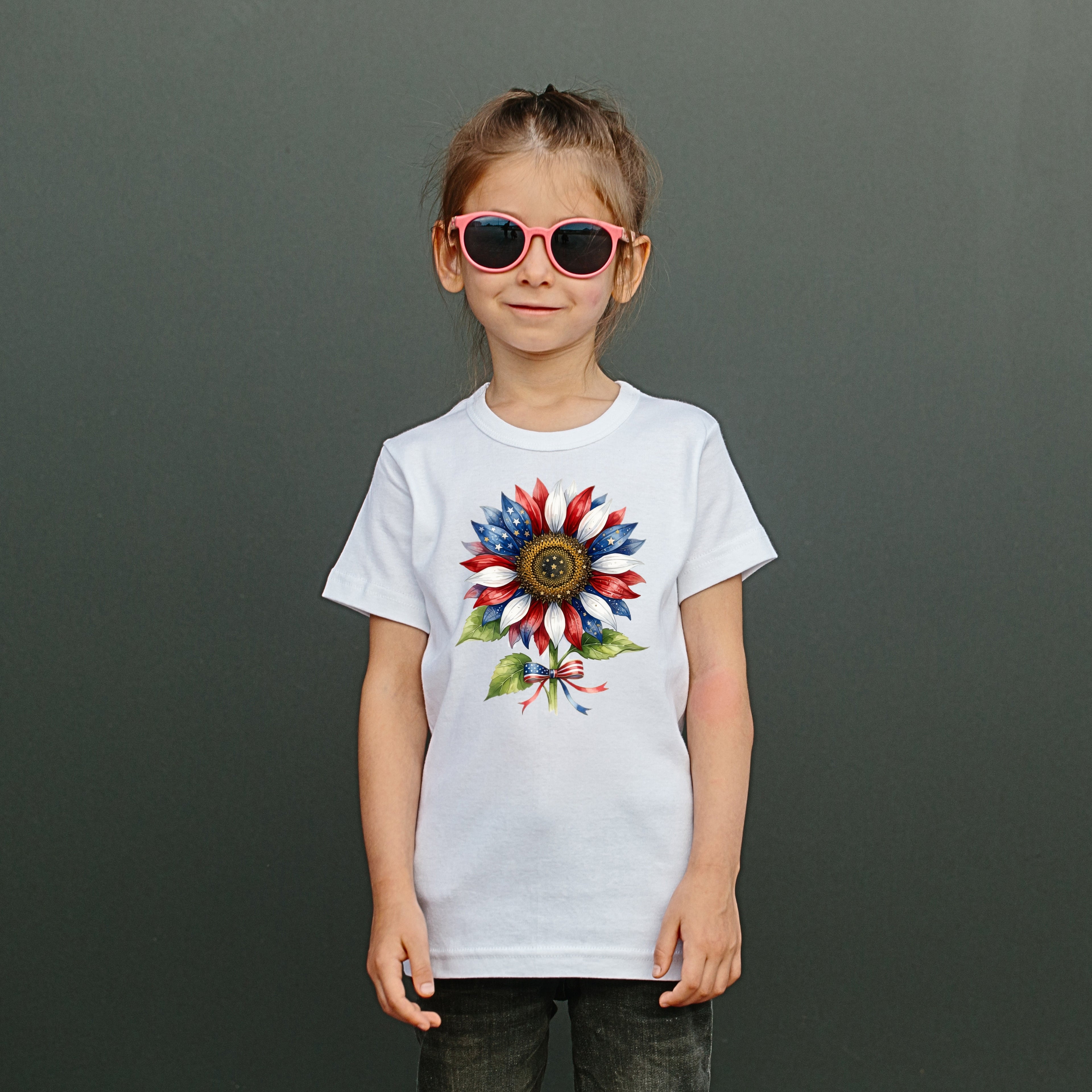Patriotic Sunflower