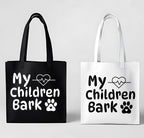 My children bark