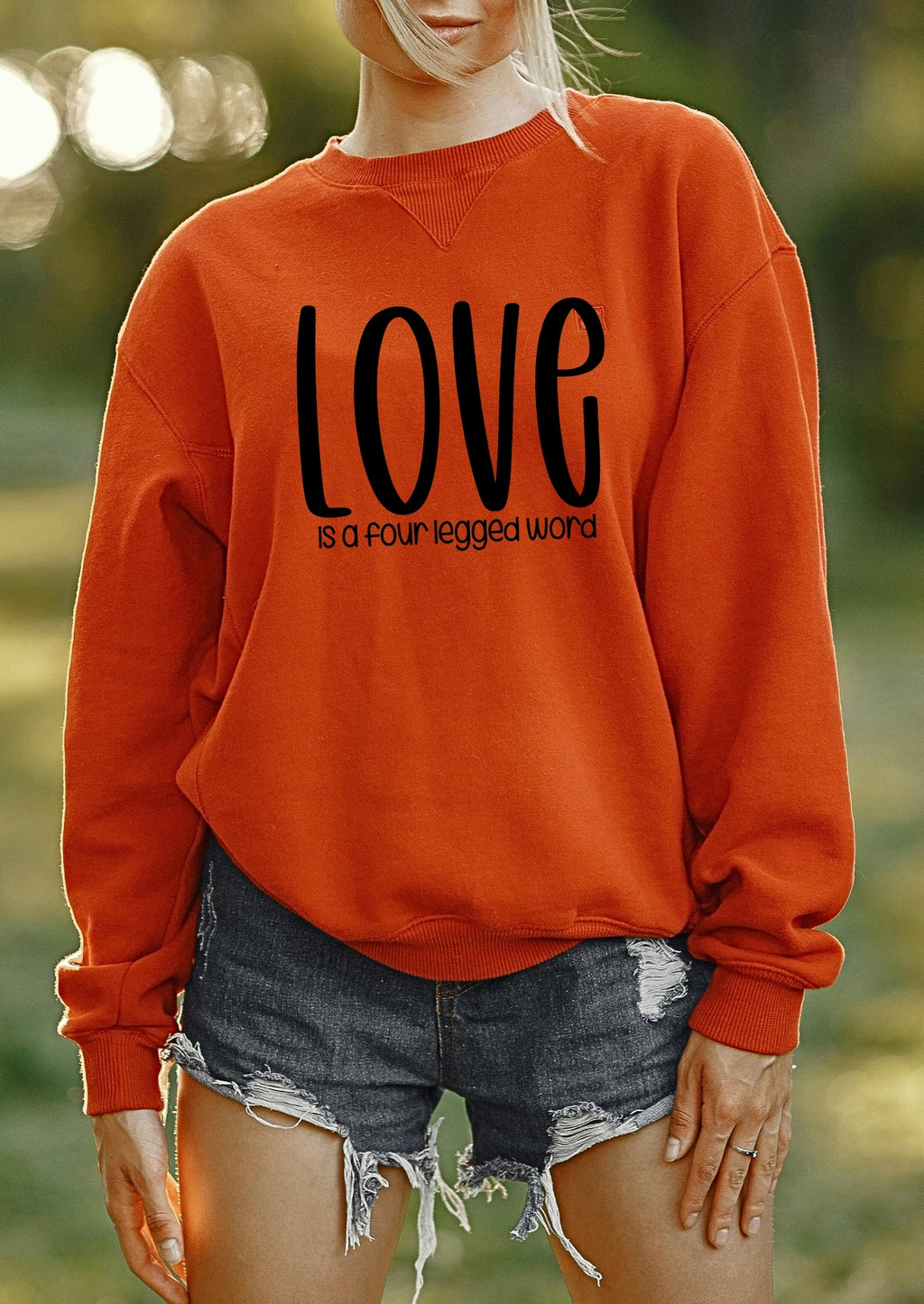 Love is a four legged word