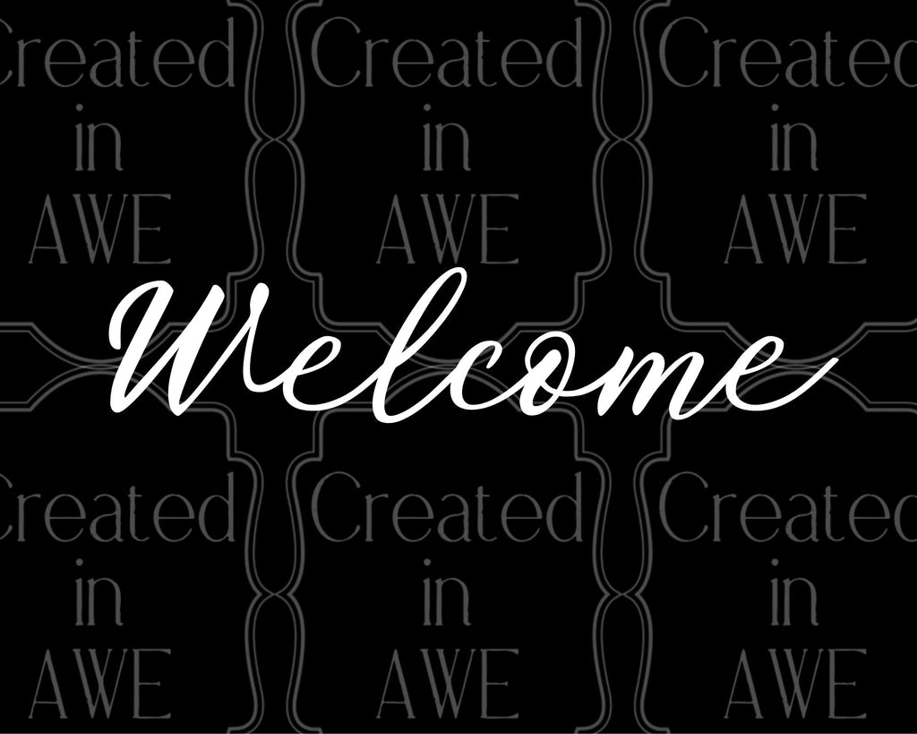 Welcome