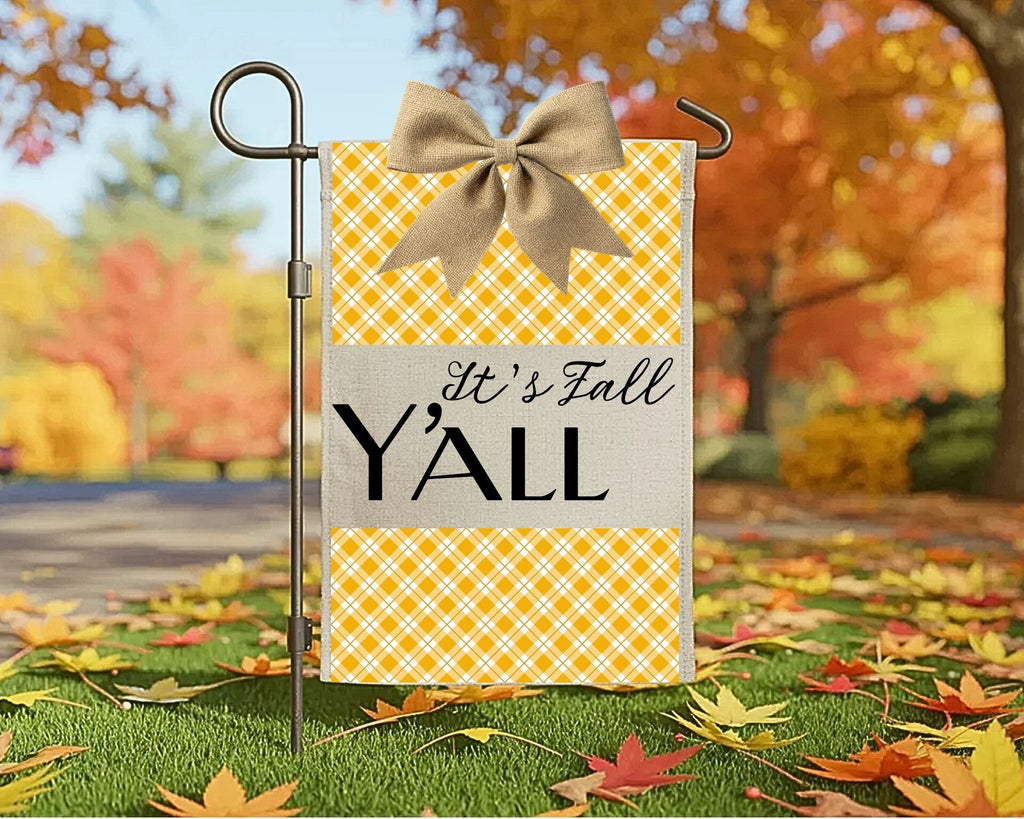 Yellow Plaid Pattern