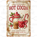 Hot Cocoa rustic sign