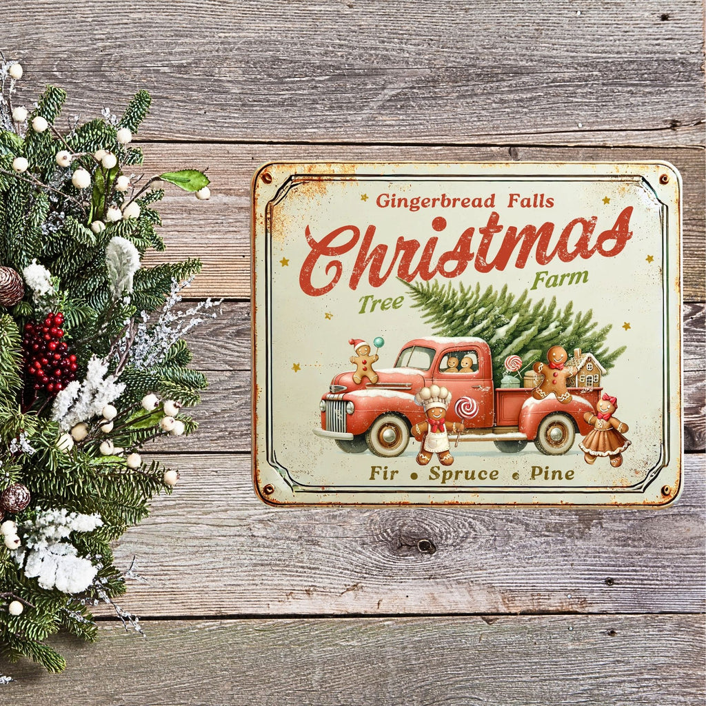 Christmas Tree Farm rustic sign