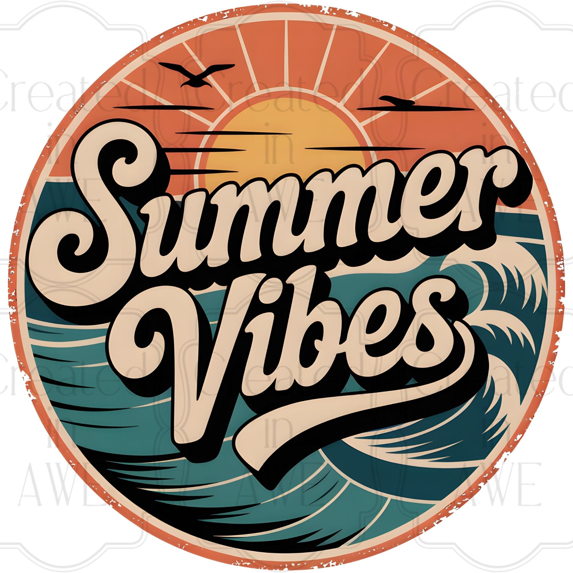 Summer Vibes Retro Wave