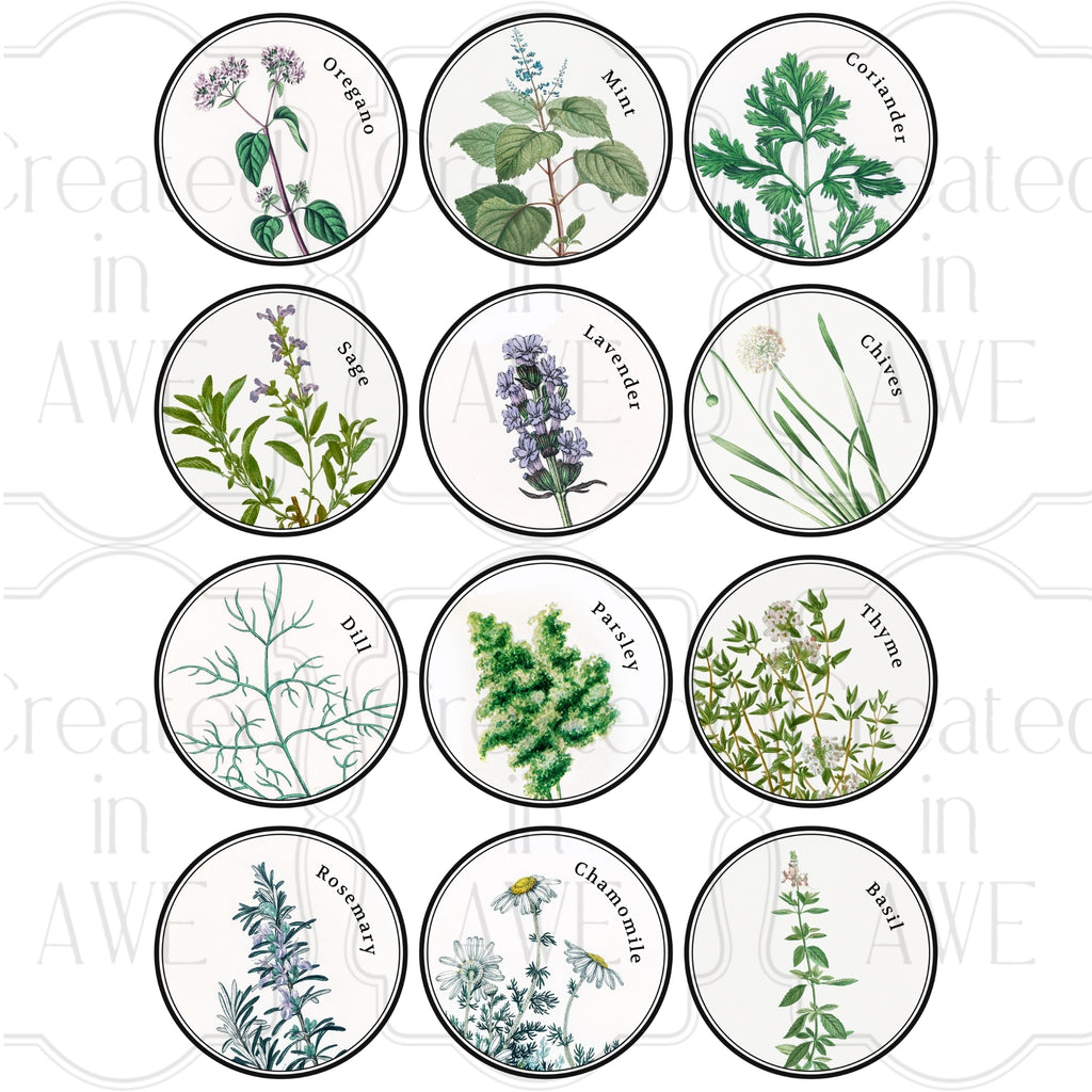 Herb Labels