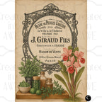 French Perfume Labels