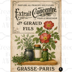 French Perfume Labels