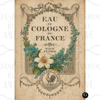 French Perfume Labels