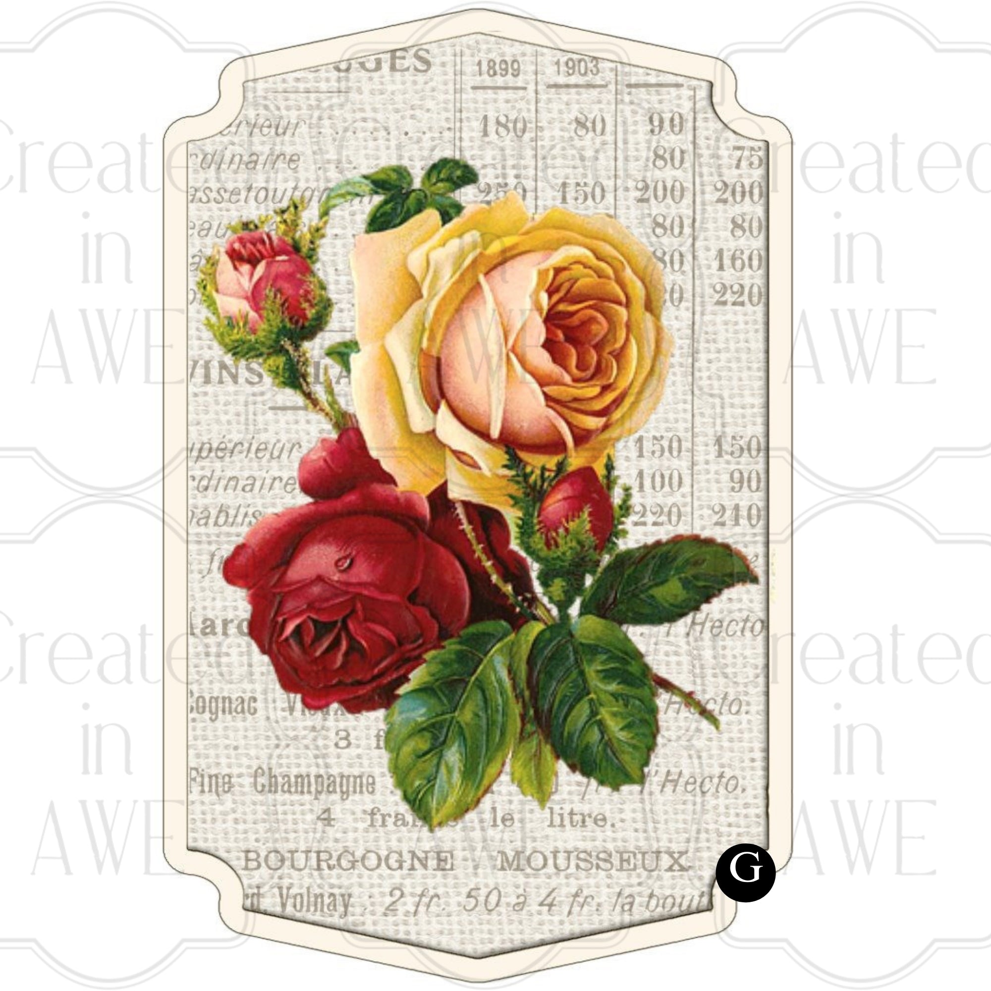 Rose Labels