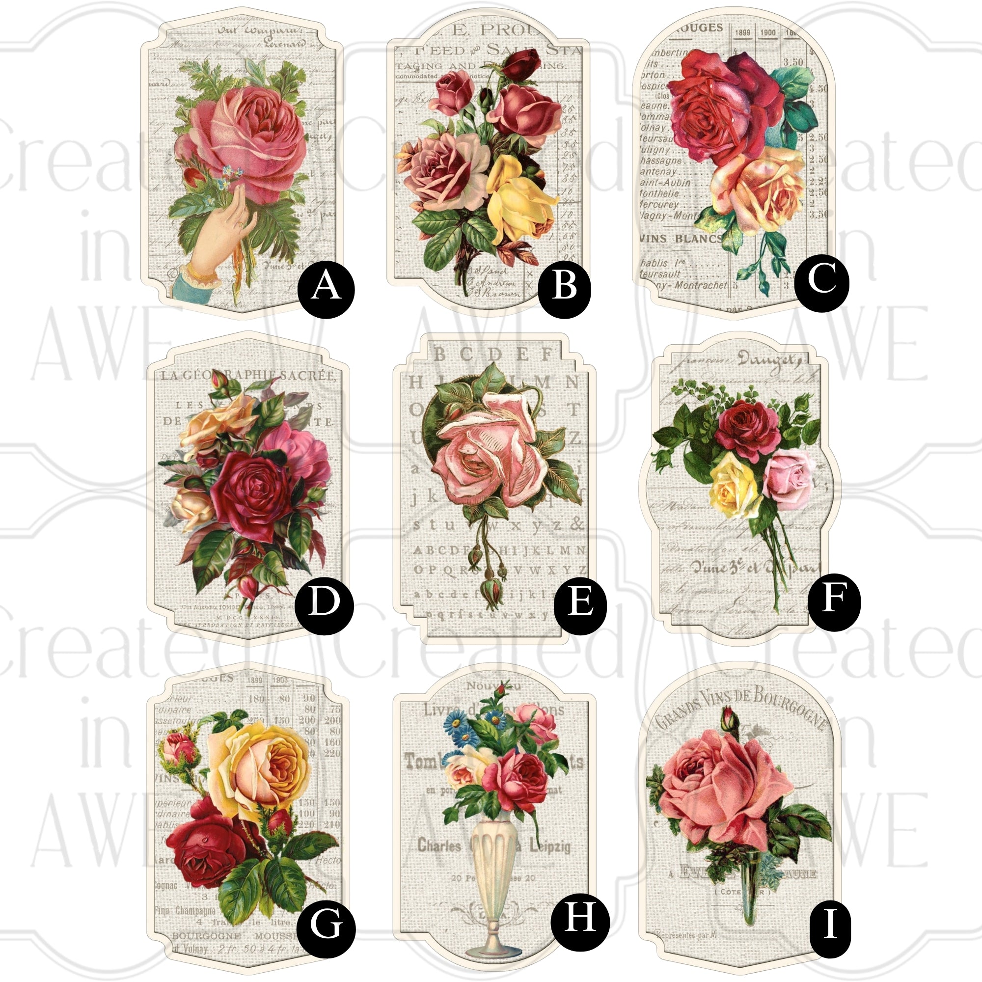 Rose Labels