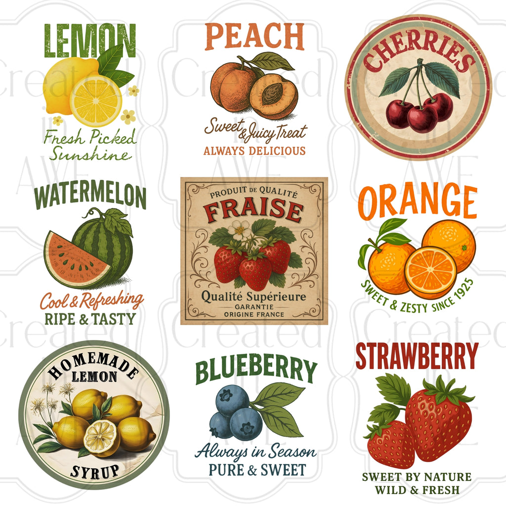 Fruit Labels