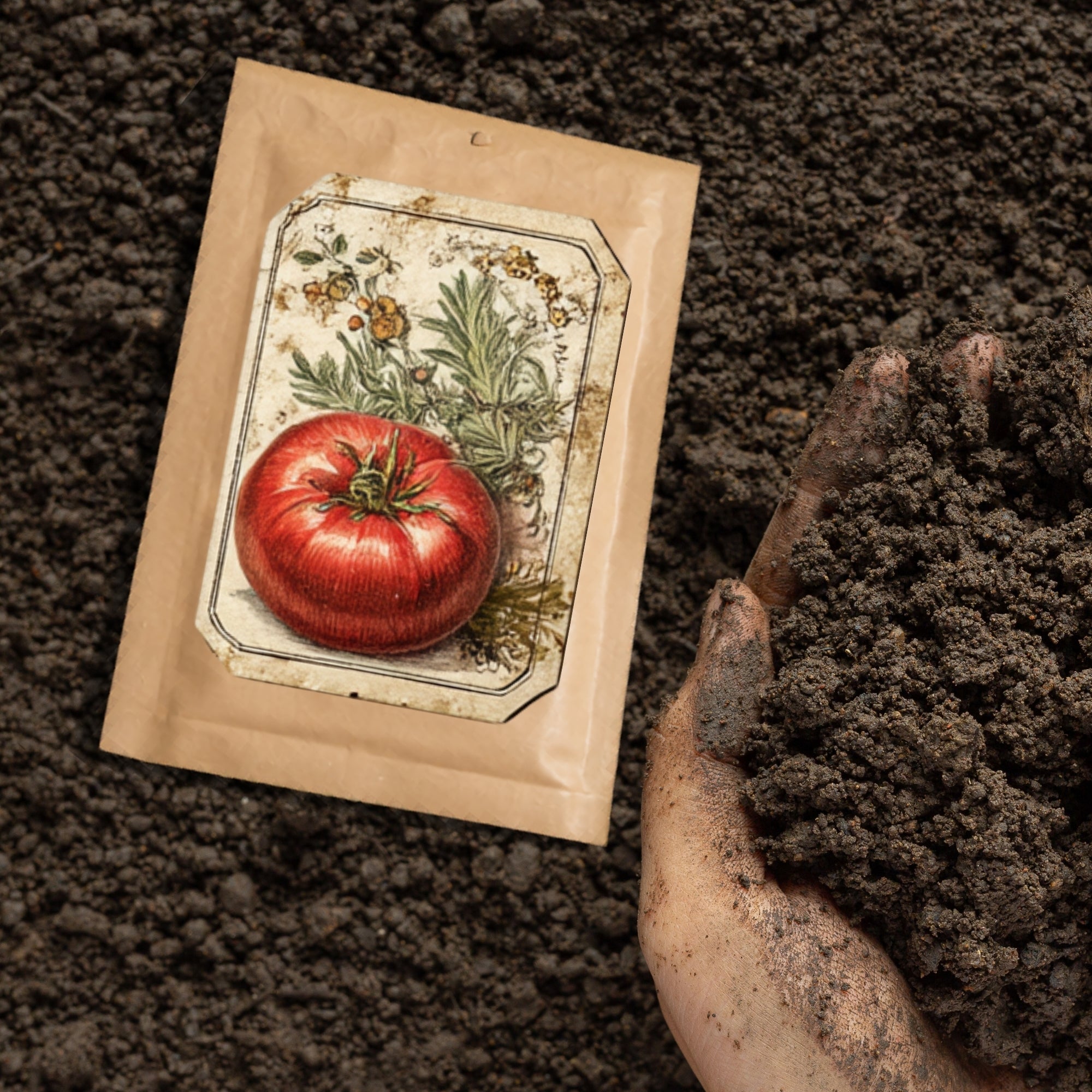 Vintage Vegetable Labels