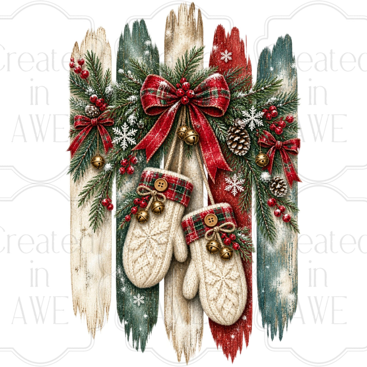 Vintage Keepsakes Mittens