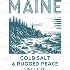 Vintage-Style US States