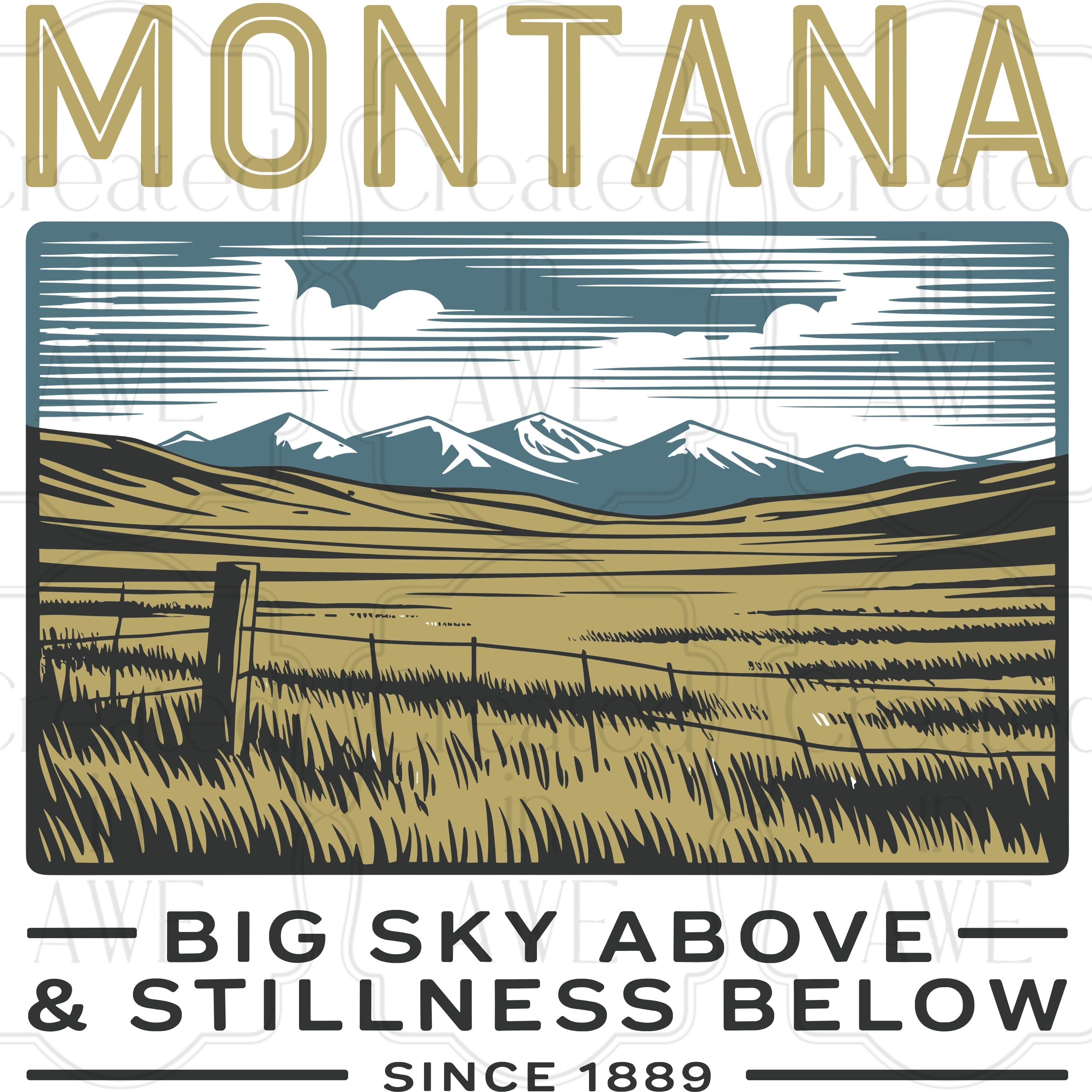 Vintage-Style US States