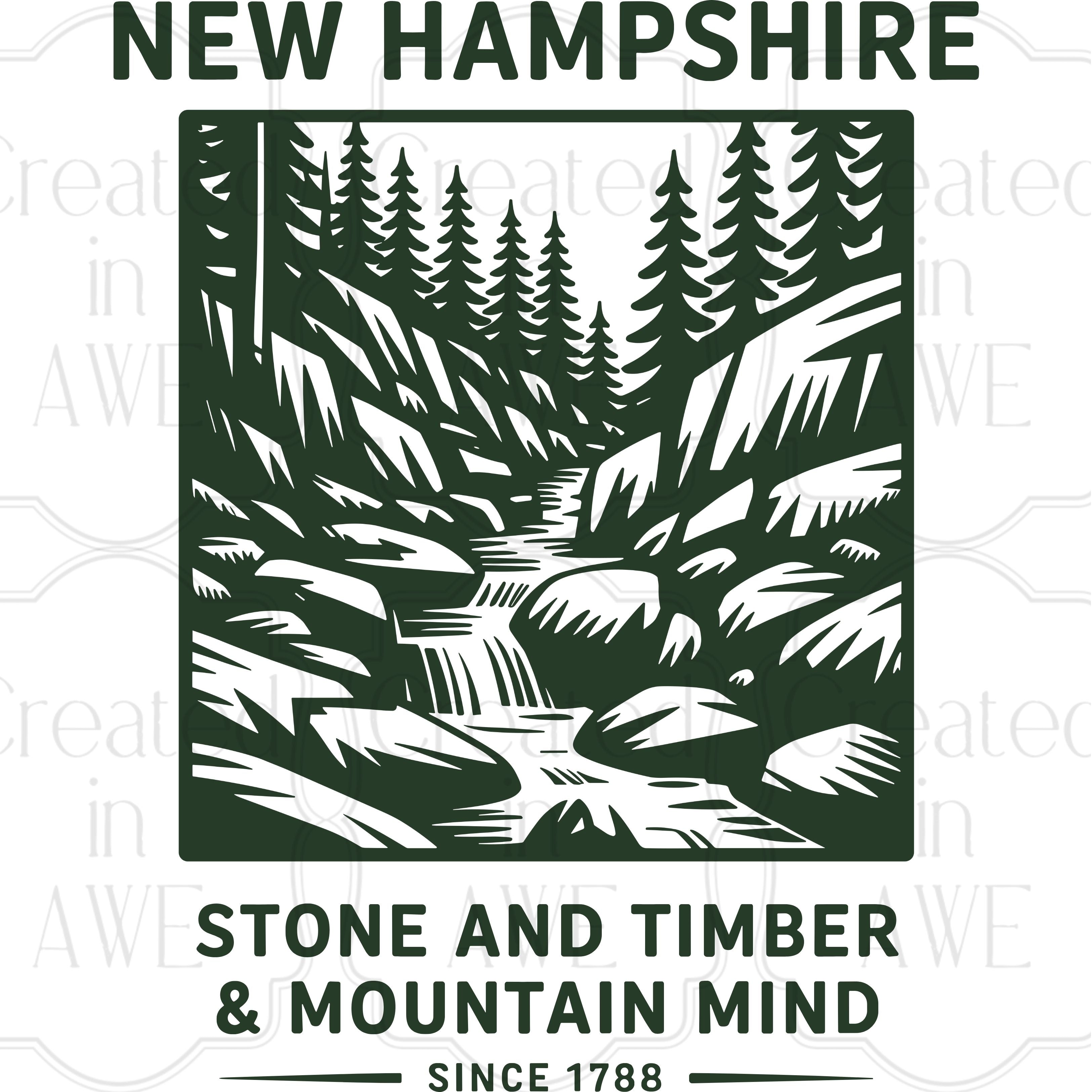 Vintage-Style US States