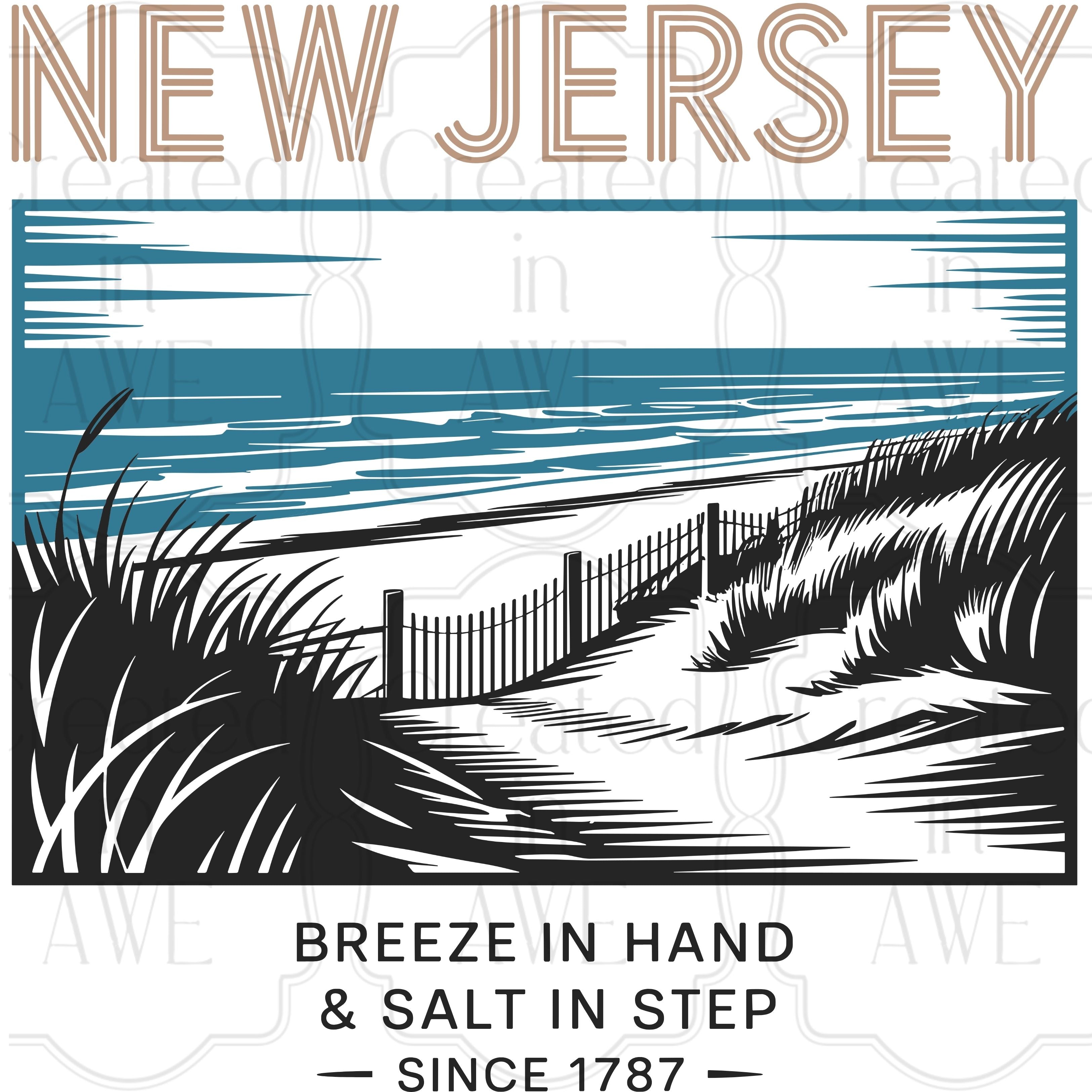 Vintage-Style US States