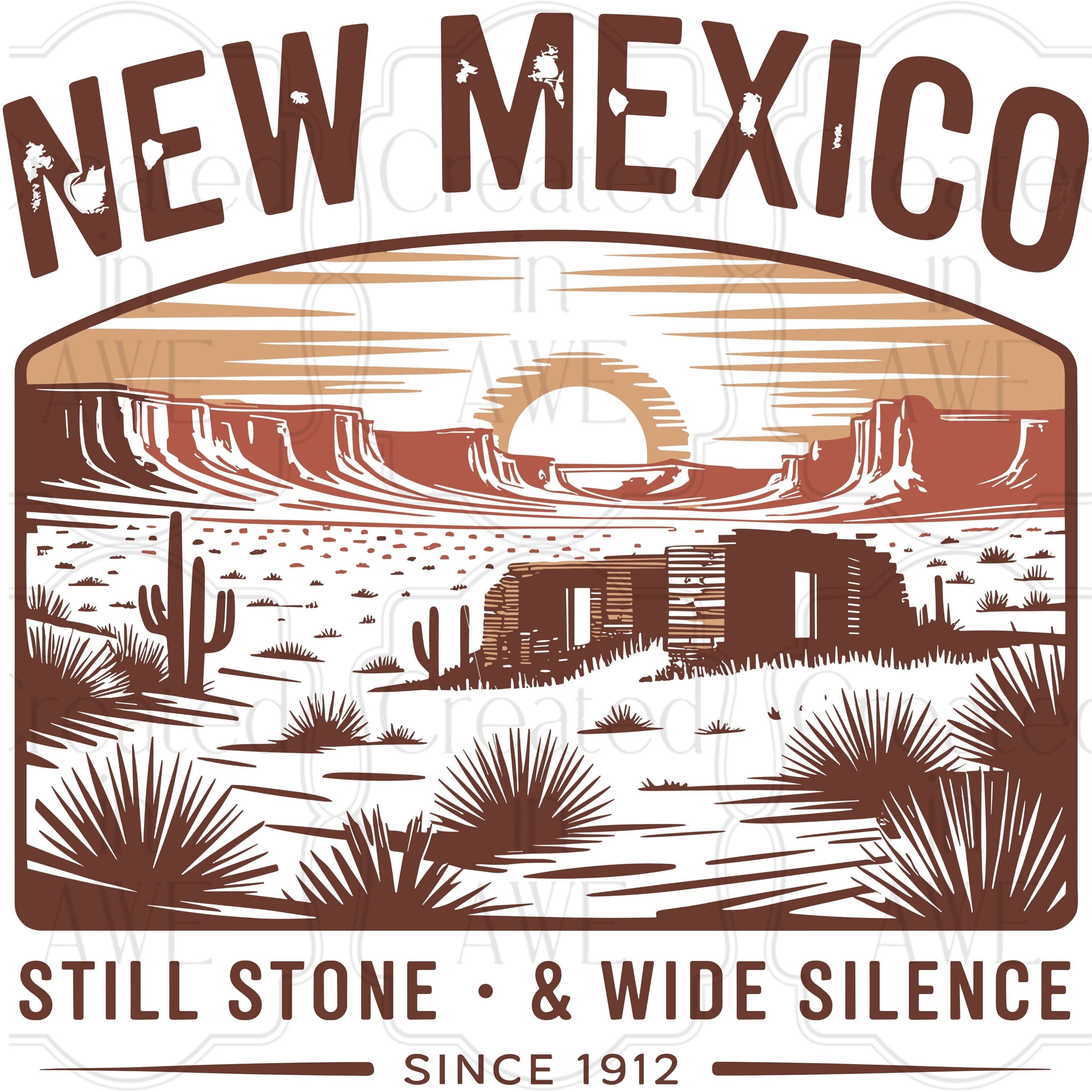 Vintage-Style US States