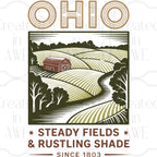 Vintage-Style US States
